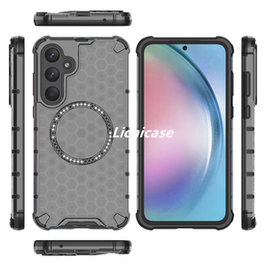 Lichicase Nid D'abeille Conception Antichoc Protection Mode Cas Pour Samsug S23 S23 <span class=keywords><strong>Plus</strong></span> S23 Ultra Mobile Accessoires - Product Image 3