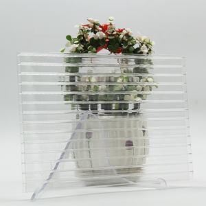 แผ่นโพลีคาร์บอเนตกลางแจ้งที่ทันสมัย4X8กันยูวีแผ่นผนังกลวงพีซีหลังคาเรือนกระจก3-20มม. สำหรับโรงแรมและสวนสาธารณะ - Product Image 3