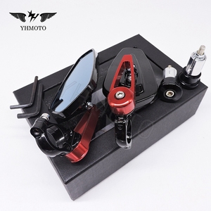 Pièces de moto universelles rétroviseur arrière pour <span class=keywords><strong>Kawasaki</strong></span> Z1000 Z750 GSF 1250 600 SV650 <span class=keywords><strong>v</strong></span>-<span class=keywords><strong>max</strong></span> FZ 1 6 - Product Image 4