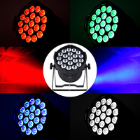 Lot de 20 projecteurs LED Slim PAR, contrôle DMX512/activation sonore, couleurs RGBW/RGBWAUV, culot B22, éclairage de scène et de mariage