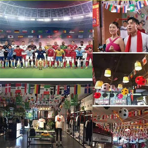 Banderines Colgantes Económicos para Fanáticos del Fútbol de EE. UU., Canadá y México 2026, para Decoración de Locales, <span class=keywords><strong>Supermercados</strong></span> y Bares - Product Image 4