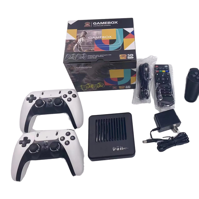 High Quality 256GB G11Pro Plus Video Game Console 4K TV HD Classic Retro Gaming Console with 3D Supports FC Format EU US Plug