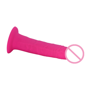 Erwachsenen-Sexspielzeug Weibliche Masturbation Superweicher Großer Realistischer Rosa-Lila Silikon-<span class=keywords><strong>Dildo</strong></span> - Product Image 4