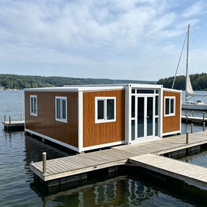 Maison conteneur extensible moderne et respirante de 20 pieds et 40 pieds, <span class=keywords><strong>villa</strong></span> préfabriquée au <span class=keywords><strong>Venezuela</strong></span>, garantie 1 an, accès à distance - Product Image 1