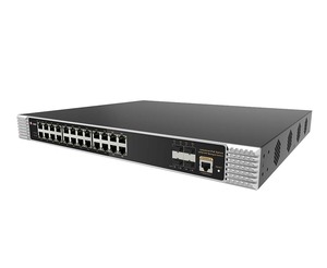 Commutateurs industriels NMS L2+ gérés avec 24 ports PoE 1000M + 4 ports SFP Fibre Uplink 1/10G pour CCTV - Product Image 2