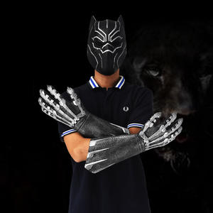 Personalizado de alta calidad detallado garras perfecto superhéroe disfraces Cosplay eventos Pantera Negra garras guantes - Product Image 6