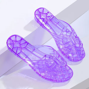 Claquettes d'été en plastique pour l'extérieur, claquettes transparentes pour femmes, antidérapantes, résistantes aux odeurs. - Product Image 3