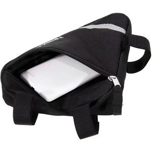 Muestra gratuita: Bolsa de almacenamiento para bicicleta personalizada, bolsa triangular, bolsa de sillín con correa para ciclismo, bolsa triangular para cuadro de bicicleta - Product Image 2
