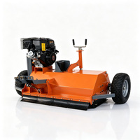 NEXAGROT Euro 5 Industrieller 4-Takt 420cc 11KW Benzin-ATV-Mäher Mulchfunktion Gerade Klinge Höhenverstellbare Griffe Aluminium-Chassis