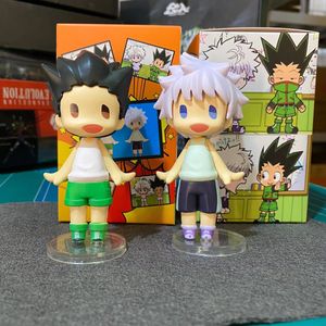 10cm Anime personaggio giapponese Anime GON FREECSS <span class=keywords><strong>Killua</strong></span> Zoldyck PVC giocattolo carino posa in piedi statua figura in PVC - Product Image 4