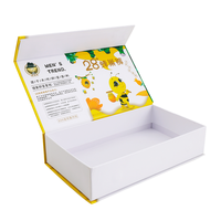 Boîtes en carton rigide oblongues personnalisées en gros, recyclables, avec doublure en éponge magnétique, pour bougies, portefeuilles et artisanat – Réutilisables, en forme de livre à couvercles rabattables