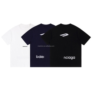 <span class=keywords><strong>T</strong></span>-<span class=keywords><strong>shirt</strong></span> <span class=keywords><strong>Paris</strong></span> Bal26 di Alta Qualità Nuova Tendenza Versatile in Cotone a Maniche Corte per l'Estate - Product Image 1