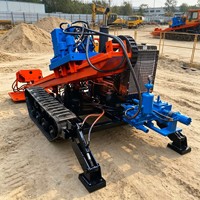 Sondeuse de forage directionnel horizontal pour tuyaux de chauffage radiant horizontal sous dalle