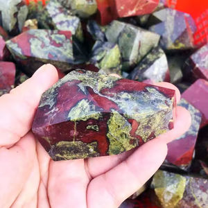 Piedra de Sangre de Dragón Natural Tallada a Mano al por Mayor, Piedra Pulida en Forma Libre para Decoración del Hogar y Sanación - Product Image 1