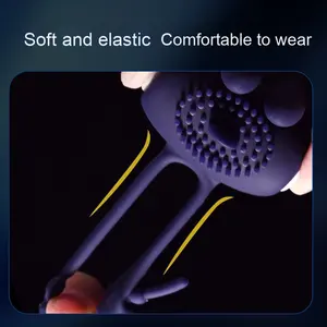 Commercio all'ingrosso <span class=keywords><strong>Lilo</strong></span> vibranti anello di bloccaggio del pene maschile masturbatore di ritardo coppia giocattolo del sesso con la masturbazione tazza - Product Image 5