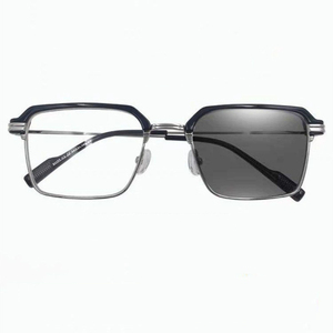 À la mode photosensible couleur changeante myopie lunettes Anti lumière bleue métal Design haut de gamme mode affaires lunettes de lecture 2025 - Product Image 4