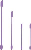 Ensemble de mini spatule de maquillage en silicone grattoir de beauté réutilisable pour cosmétiques