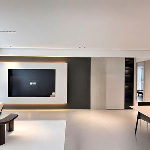 Meuble TV personnalisé Unité murale Combinaison Design moderne Salon Meuble TV Chambre Décoration - Product Image 2