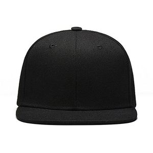 Custom Logo High Profile Structured Plain Back <b>Flat</b> Brim Hat <b>Men</b> Women Adjustable Hip Hop <b>Cap</b> Multicolor Promotional Gifts - Product Image 4