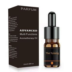 Yulong 10mL difusor de aromaterapia de vidrio natural personalizado muestra gratis recarga de Perfume fragancia Aroma aceite esencial ambientador de aire de coche - Product Image 1