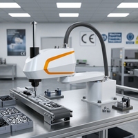 Manipulateur 4 axes personnalisable, bras robotique multi-articulations horizontal, robot Scara pour la préhension