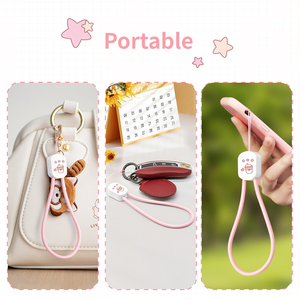 Cable de Carga para Llavero al Precio Más Bajo |   Cable de Datos Tipo-C de Carga Rápida de 60W |   Cable de Carga Rápida 2 en 1 Portátil para Wsrit - Product Image 4