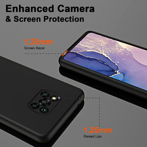 เคสโทรศัพท์มือถือทำจากผ้าไมโครไฟเบอร์สำหรับ Xiaomi poco X3 X4 Pro <span class=keywords><strong>5G</strong></span> ซิลิโคนเหลวผิวเรียบแบบเรียบออกแบบได้ตามต้องการ - Product Image 6