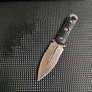 Couteaux DIY personnalisables de haute qualité, grande épée avec lame fixe en acier inoxydable et poignées G10, support OEM - Product Image 2