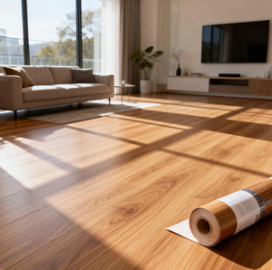 Nuevas Películas de PVC Innovadoras Blancas Brillantes a Prueba de Explosiones <span class=keywords><strong>para</strong></span> Muebles, Adhesivo <span class=keywords><strong>para</strong></span> <span class=keywords><strong>Madera</strong></span> de Gabinetes y Mesas - Product Image 5