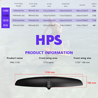 Haut Aspect PNG 1150 Hydroptère Aile Avant Pompage Efficace Levage Précoce et Glide Carbone Wingfoil SUP Wing Foil Downwind Ride