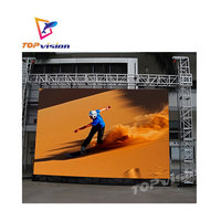 Pantalla LED para Exteriores TOPvision P3.91 de 500mmx500mm, Panel Impermeable con 2 Años de Garantía para Eventos y Escenarios