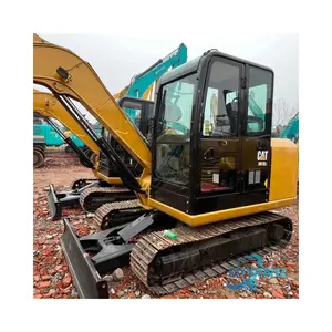 Venta caliente usado CAT Caterpillar CAT305.5E2 mini excavadora, mini excavadora con bulldozer para la automatización de la venta