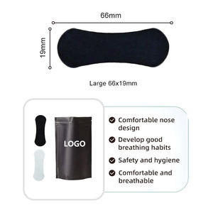 Aide respiratoire jetable transparente pour la réduction du ronflement nocturne et le soulagement de la congestion nasale Bande nasale non médicamenteuse - Product Image 2