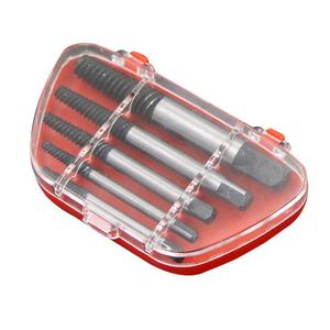 Chonghe 5Pc Spiral Flute <b>Screw</b> <b>Extractor</b> <b>Set</b> Metric Damaged Bolt Removal Tool Diy Repair Kit - Product Image 2