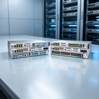 Router C8300-1N1S-4T2X con Control de Gestión de Ancho de Banda Refinado para Transmisión de Red Troncal en Parques Empresariales