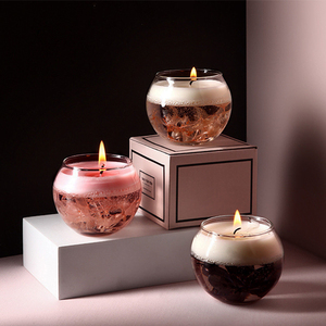 Velas Aromáticas Personalizadas con Diferentes Fragancias para Decoración del Hogar, Velas Perfumadas Menahem con <span class=keywords><strong>3</strong></span> Mechas de Madera - Product Image 2