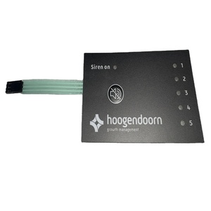 Nhà sản xuất tùy chỉnh bền <span class=keywords><strong>Polyester</strong></span> Vật liệu màng chuyển đổi dập nổi một phím màng bàn phím với 3m 200mp dính - Product Image 2