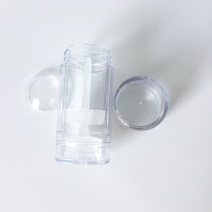 Usine ODM HOT Contenant de déodorant rond à visser transparent de 15 ml - Product Image 2