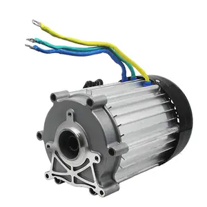 Motor dc hidrolik, kendaraan sanitasi untuk truk sampah 48V 60V 72V 2,5 kW 3KW