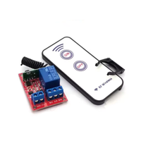 Module sans fil 12V + 2 télécommandes RF sans fil/Interrupteur de télécommande sans fil 433M/Interrupteur de télécommande sans fil