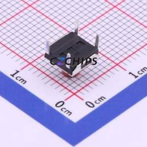 TC-1157-C-F Tactile Switch Through hole Component (THT) Switch Single Pole Single Throw Round Button 2.6N Through Hole - Product Image 2