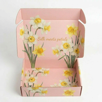 Boîte d'expédition personnalisée de petite taille pour vêtements, boîte postale en carton en forme de livre pour l'emballage de livres, pour les petites entreprises