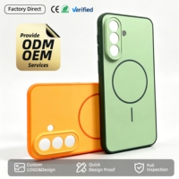 Étui magnétique fin personnalisé en PC et TPU, coque de protection en gros pour Samsung S21 FE S20 FE Note 20 Ultra S24 Ultra S23 FE S22