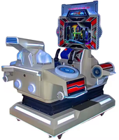 Machine de jeu d'arcade de course à pièces d'intérieur simulateur de conduite d'avion console de compétition machine de divertissement pour enfants