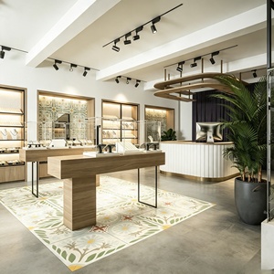ร้านขายเครื่องประดับ นาฬิกา และสินค้าหรูหรา ออกแบบตกแต่งภายในร้านแบบครบวงจร ปรับแต่งได้ตามต้องการ ตู้โชว์กระจก ตู้โชว์เครื่องประดับ ตกแต่งร้านค้า - Product Image 1