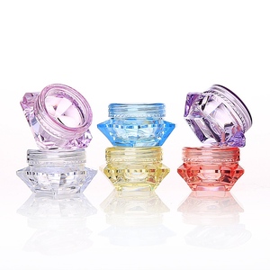Boîte de rangement de décoration d'ongles, conteneur de crème cosmétique en plastique PS, Mini strass, perles, pièces, 3g <span class=keywords><strong>5g</strong></span> - Product Image 2