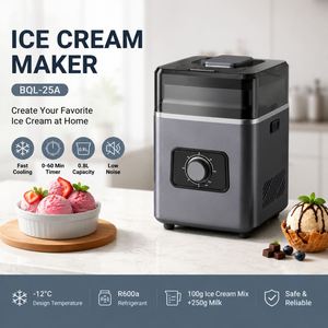 Machine à glace domestique à compresseur 0,8 L, modèle BQL-25A, électrique et automatique, à refroidissement rapide, directement de l'usine - Product Image 1