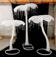 Lampes de Couloir LED en Métal Doré M528 - Style Chinois Élégant et Romantique pour la Décoration de Mariages et d'Événements