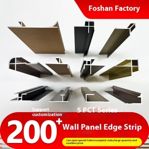Perfil de Aluminio en Forma de I de Diseño Moderno, 5 mm, Resistente a la Humedad, Anodizado, 5/8 Piezas, Esquina Macho <span class=keywords><strong>para</strong></span> Molduras de Chapa de Madera - Product Image 5