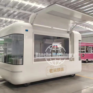 Remorque alimentaire multifonctionnelle bon marché, camion de nourriture et de café avec équipement - Product Image 1